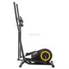 Máquina Elíptica Magnética Vertical Comercial, Máquina Elíptica Aeróbica Silenciosa para Fitness, Máquina de Pedal de Caminhada para Espaço Interno Doméstico