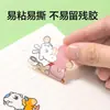 Adesivos de planejador co-branded Deli Line Dog, adesivos de etiqueta dopamina de desenho animado de alto valor, adesivos decorativos para caixas de armazenamento