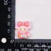 Pijama Lindo de Dibujos Animados Sanrio Accesorios Brillantes de Resina Pegamento Crema Funda de Teléfono DIY Pasador Pegatina para Refrigerador Accesorios para Coche