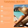 Suero Bronceador Mes de Oeste Bronceado al Aire Libre en la Playa Piel Color Trigo Bronceado Suero Bronceador