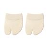Calcetines de Media Punta para Mujer, Calcetines Invisibles de Algodón de Media Punta, Protector de Zapato de Tacón Alto para Verano, Calcetines de Punta Dividida de Dos Dedos para Protección del Pie