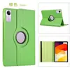 Funda de Cuero Adecuada para Tablet Redmi Padse 11, Funda Protectora Giratoria 360 Grados con Patrón de Lichi para Redmi Se 8.7