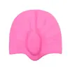 Gorro de Natación Mujer Impermeable Cabeza Plus Grande Cabello Largo Especial Cómodo Protectores de Oído de Silicona Gorro de Natación para Adultos Cabeza Grande para Hombre