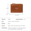 Billetera de Mujer de Alta Gama, Popular y de Moda, Bolso de Mano Vintage, Monedero con Cremallera de PU, 80% de descuento