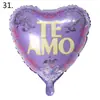Nuevo Globo de Aluminio de 18 pulgadas para el Día de San Valentín Español Boda Declaración de Amor Diseño de Escena Globo de Helio al por Mayor