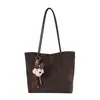 Bolso de hombro para mujer con patrón tejido retro de nicho, nuevo y moderno para el otoño de 2026, de gran capacidad, para el trabajo y los desplazamientos
