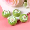 Coração de Desenho Animado Casca de Coco Creme Bolo Comida Brinquedo Resina Acessórios DIY Artesanal Pequeno Brinquedo para Crianças Ornamentos Atacado