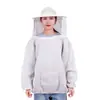Roupa Protetora Anti-Abelha, Roupa de Proteção para Apicultura, Roupa de Proteção de Meio Corpo, Roupa Anti-Abelha Transparente e Respirável, Roupa Protetora Multifuncional para Abelhas ao Ar Livre