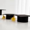 Decoración para fiesta de graduación, sombrero de doctor, sombrero de copa de soltero, diseño de actividades, adornos para botellas de vino, accesorios para fotos de graduación