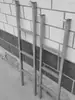 Nueva Escalera para Litera de Dormitorio Modelo Nuevo, Escalera Colgante para Dormitorio, Escalera de Escalada para Cama con Estructura de Hierro Galvanizado, Escalera con Reposapiés Metálico para Literas