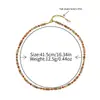 Collar de Cuentas de Ágata Natural Francesa Otoño e Invierno Combinación para Todo Sentido de Alta Gama Original Nicho Collar para Clavícula Joyería para Mujeres