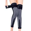 Rodilleras Autocalentables de Artemisa, Correas para Rodillas, Antideslizantes, Cálidas, Piernas Frías Viejas, Hombres y Mujeres de Mediana Edad y Mayores, Leggings Extendido y Engrosado