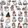 Patch Bordado de Gato Bruxa de Halloween Skate Fantasma Decoração de Feriado Bordado de Fantasma Termocolante