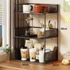Porta-copos estilo japonês, organizador de mesa, prateleira de armazenamento em níveis para copos na mesa de jantar, um item essencial para organizar copos, prateleira de cozinha