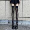 Medias de seda japonesas oscuras para mujer, finas, negras, hasta la rodilla, al por mayor, seda negra JK, sexy, ins, moda, red roja