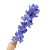 Única impressão de tela de seda vandaian flor artificial decoração de casa de casamento flor falsa atacado
