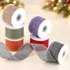 Regalo de Navidad envoltorio de regalo cinta tejida decoración nudo de lazo transfronterizo