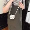 Bolso de Hombro Estilo Coreano para Niña Pequeña, Elegante Bolso Cruzado Dulce con Lunares para Bebé, Nuevo Mini Monedero para Niños