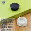 Tampão de Buraco de Plástico de Nylon para Móveis Tampa de Buraco de Roupeiro Tampa de Buraco de Tubo Tampa de Buraco de Fivela Tampa de Vaga de Parafuso Tampa de Móveis