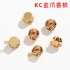 Joyería diy circonita sintética artificial garra hebilla de diamante accesorios accesorios para horquillas material de lazo hecho en casa
