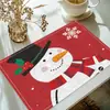 Producto Nuevo Más Vendido de Amazon Manteles de Invierno Manteles de Navidad Decoración del Hogar Mesa de Cocina Manteles Impresos Digitalmente