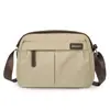 Bolsa Transversal de Ombro Feminina em Tecido de Nylon Minimalista Primavera e Verão 2025 Nova Grande Capacidade Leve para o Dia a Dia Bolsa de Maternidade