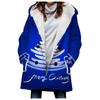 Casaco Color Block Feminino Outono 2023 Mais Vendido no Exterior Wgwe Top Lã Felpuda Estilo Vintage Casaco Trench Grosso