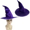 Fiesta de Disfraces de Halloween Sombrero de Bruja Sombrero Mágico Bruja Sombrero de Bruja Mago Sombrero de Adulto Accesorios para la Cabeza