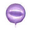 Globo redondo 4D de película de aluminio de 10 pulgadas, 15 pulgadas, 18 pulgadas, 22 pulgadas, decoración para fiesta de cumpleaños, globo de papel de aluminio animal degradado