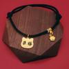 Collar Ligero Anti-Pérdida para Mascotas Etiqueta para Perro Etiqueta para Gato Grabada Collar para Gatito Perro Pequeño Campana Collar de Buena Suerte