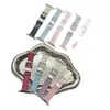 Adecuado para Apple Lindo Gato KT Patrón de Lichi Color Sólido Correa de Cuero apple watchs10/9/8/SE/76