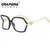Monturas de Gafas Personalizadas de Metal Hueco de Estilo Europeo y Americano Transfronterizas, Multicolor, Estilo Ins, Ojo de Gato, Moda, Gafas Sin Graduación