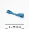 AliExpress Linha encerada de três fios 1mm Taiwan cor branca linha encerada ecológica 30 cores 10 metros por rolo