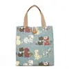 Bolsa de Mão Pequena Estilo Japonês e Coreano para Estudantes Carregando Nova Bolsa de Mão Mini Bolsa de Lona para Estudantes do Sexo Feminino Bolsa de Almoço Estilo Coreano