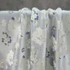 Nueva tela estilo chino imitación brocado Song con estampado de mariposas y camelias, elegante falda cheongsam, chaleco, material para camino de mesa jacquard