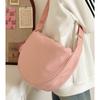 Vin Qi Bolso Pequeño para Mujer 2024 Nuevo Marca de Moda Color Sólido Bolso Cruzado Bolso de Hombro Deportivo Casual para Mujer Bolso Dumpling Combinable