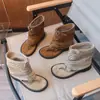 Sandalias de Niña Estilo Nuevo de Verano, Sandalias Infantiles de Clip-Toe Huecas de Moda, Sandalias Romanas Planas Antideslizantes de Suela Suave