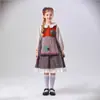 Disfraz de Niña de las Cerillas Escenificación Representación Agrícola Campesina Civil Pobre Estudiante Drama Disfraz de Representación