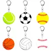 Chaveiro de Presente Acrílico Futebol Vôlei Presente Rugby Esportes Transfronteiriços Chaveiro Criativo Baseball Basquete