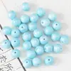 Nuevo Material de Porcelana Esmaltada Dorado Estilo Antiguo Cuentas Redondas Cuentas de Pintura al Óleo Hebilla de Seguridad Accesorios Culturales Pulsera DIY Hecha a Mano Cuentas Sueltas