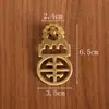 Tiradores de Cajón, Tiradores Huecos para Puertas de Gabinete, Muebles Clásicos Chinos, Tiradores de Cobre Antiguo, Tiradores Circulares