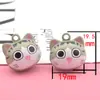 Venta al por mayor directa de fábrica una variedad de pequeñas campanas de dibujos animados accesorios de material para joyería DIY gato de dibujos animados pequeña campana de cobre