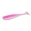 Isca Macia Luya Bicolor Isca Artificial Minhoca Macia 5cm/7cm Isca Macia Isca Luya Minhoca de Cauda Única Cauda T