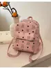 Mochila para mujer, bolsa de comercio exterior transfronterizo, nueva PU moda estilo coreano moderno con estampado, bolsa grande de capacidad para estudiantes, bolsa de viaje para mujer