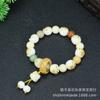 Cuerda de Mano Natural de Carbón Bodhi para Gato, Anillo de Correr de Gato Lúcido de Mano, Borla de Algodón para Frotar la Mano, Pulsera de Garra de Gato, Artículos en Vivo
