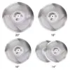 Mute para Platillo de Batería Set de 5 Piezas de Platillo Aleación Espesada Calidad de Exportación Sin Deformación Set de 14/16/18/20