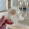 Grampo de Cabelo Elegante para Coque com Laço, Presilha de Tubarão Grande para a Parte de Trás da Cabeça, Penteado Simples para Looks da Moda no Trajeto para o Trabalho