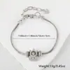 Pulseira de Cobre Banhado Exquisita Simples Versátil Popular em Vendas Transfronteiriças Pulseira de Prata da Moda Personalizada Pulseira Feminina com Zircônia