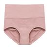 Ropa Interior Sin Costuras para Niñas, Cintura Alta, Entrepierna de Algodón Puro, Bóxers Sin Costuras para Niñas, Control de Abdomen, Calzones para Mujer Talla Grande, Rojo