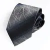 Gravata Masculina Formal de Negócios Profissional para Trabalho 8cm Fabricante Gravata para Terno Pronta Preta Amarrada à Mão Masculina Vermelha Azul